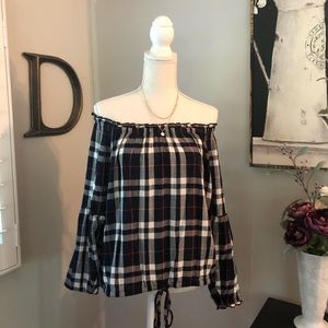 Maurices super cute plaid top